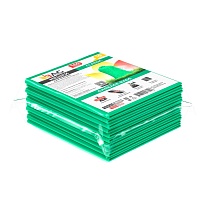 Мешки для мусора 160 л, зеленые, в пачке 10 шт., ПВД, 40 мкм, 900х1100 мм, i-Bag в зеленограде