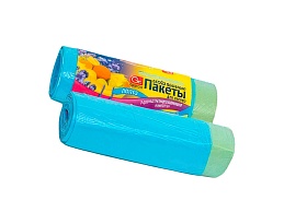 Мешки для мусора 35 л, ароматизированные, Морской Бриз, голубые, в рулоне 10 шт., ПНД, 12 мкм, 560х530 мм, GRIFON Aroma, 101-080 M в зеленограде