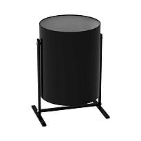 Урна металлическая уличная, Титан, 25 л, цвет черный в зеленограде