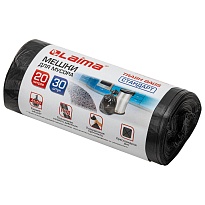 Мешки для мусора 20 л, черные, в рулоне 30 шт., ПНД, 8 мкм, 500х450 мм, LAIMA, 601376 в зеленограде Мешки для мусора 20 л, черные, в рулоне 30 шт., ПНД, 8 мкм, 500х450 мм, LAIMA, 601376 в зеленограде