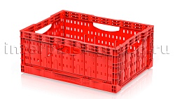 Ящик складной 400х300х170 красный