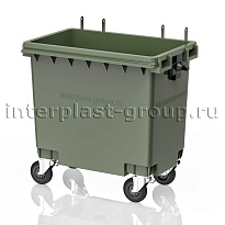 Мусорный контейнер 770 л зеленый без крышки 770 зеленый в зеленограде