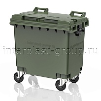 Мусорный контейнер 770 л зеленый 770 зеленый в зеленограде