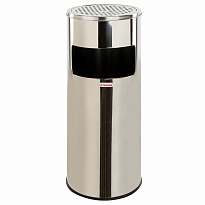 Урна с пепельницей 27 л, нержавеющая сталь, зеркальная, LAIMA PROFESSIONAL в зеленограде