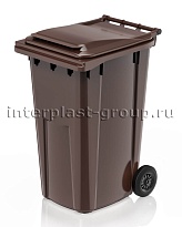 Контейнер для мусора 240 л коричневый облегченный 240 зеленый в зеленограде Контейнер для мусора 240 л коричневый облегченный 240 зеленый в зеленограде