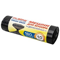 Мешки для мусора 160 л, черные, в рулоне 10 шт., ПВД, 30 мкм, 1200х900 мм, LAIMA ULTRA, 607694 в зеленограде Мешки для мусора 160 л, черные, в рулоне 10 шт., ПВД, 30 мкм, 1200х900 мм, LAIMA ULTRA, 607694 в зеленограде