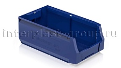 Складской лоток/контейнер для зап. частей, крепежей 400х225х150 синий