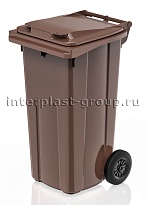 Мусорный контейнер 120 л коричневый 120 коричневый в зеленограде