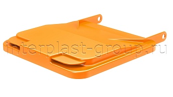 Комплект крышки для контейнера 120 л. оранжевая  оранжевый в зеленограде