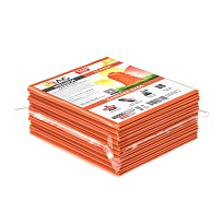 Мешки для мусора 160 л, оранжевые, в пачке 10 шт., ПВД, 40 мкм, 900х1100 мм, i-Bag в зеленограде