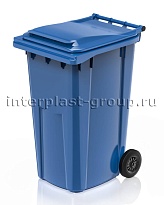 Контейнер для мусора 240 л голубой облегченный 240 голубой в зеленограде Контейнер для мусора 240 л голубой облегченный 240 голубой в зеленограде